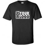 Free shipping high quality premium style 100% cotton 180gsm 5.3oz mens T shirts with custom logo printed