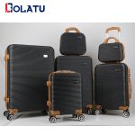 Wholesale eminent abs trolley luggage bags & cases, 4 spinner wheels big lots luggage