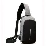 2020 wholesale Logo oxford nylon single shoulder sling bag crossbody bag men chest bag